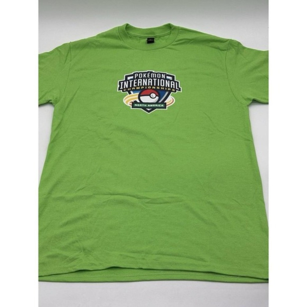 Green Pokemon‎ Center NAIC 2025 Exclusive T Shirt Medium